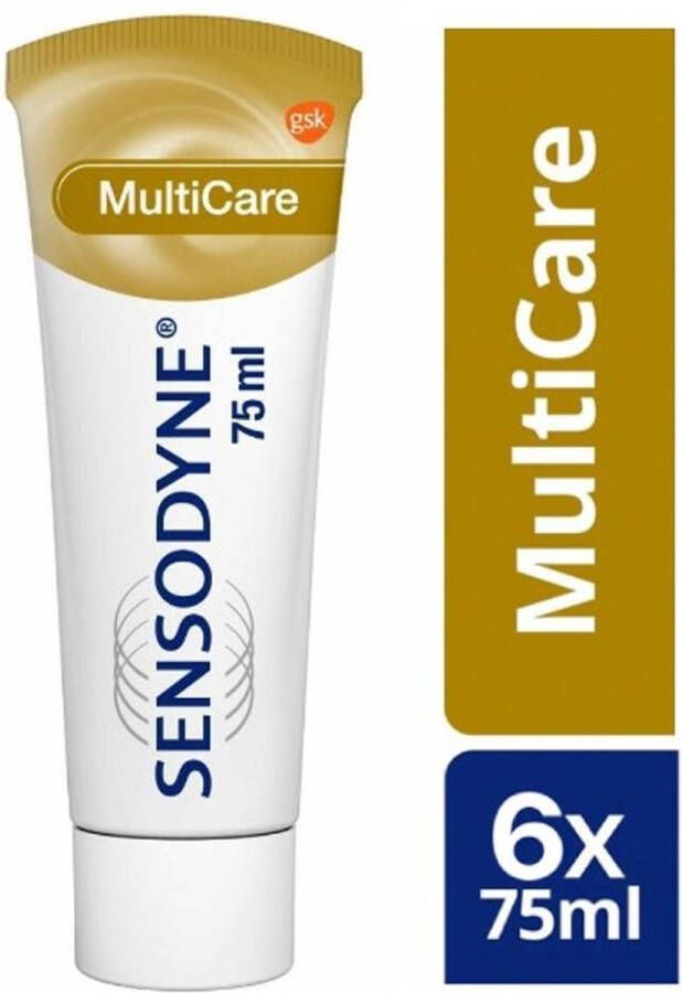 Sensodyne Multicare Tandpasta Voordeelverpakking 6 x 75 ml