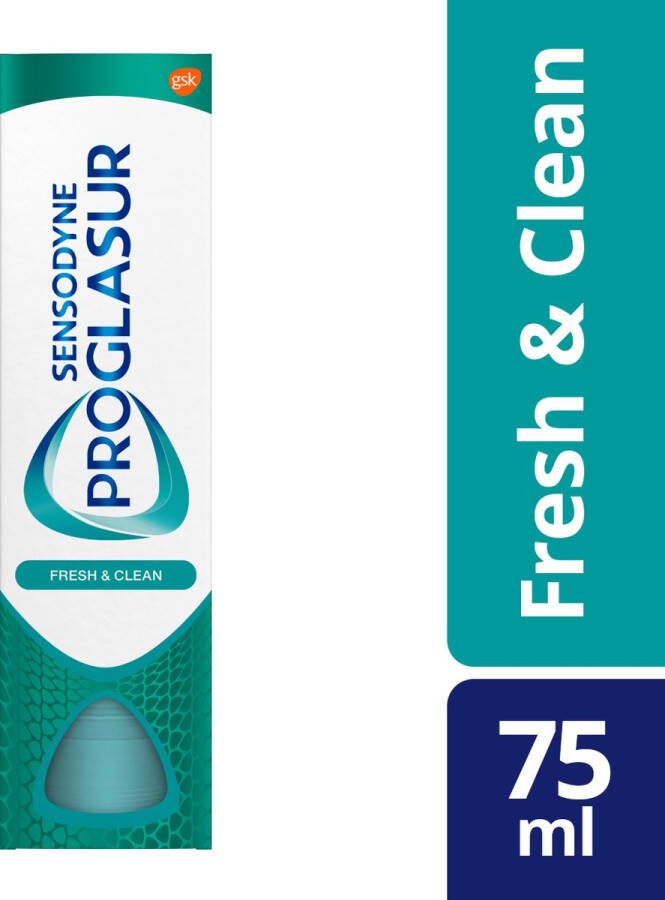 Sensodyne Proglasur Fresh & Clean Dagelijkse Tandpasta bij Tanderosie 75ml