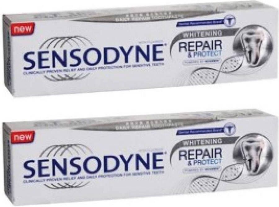 Sensodyne Repair & Protect Whitening Tandpasta 2x75ml