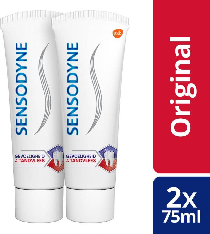 Sensodyne Sensitivity & gum 2 X 75 ML- Tandpasta