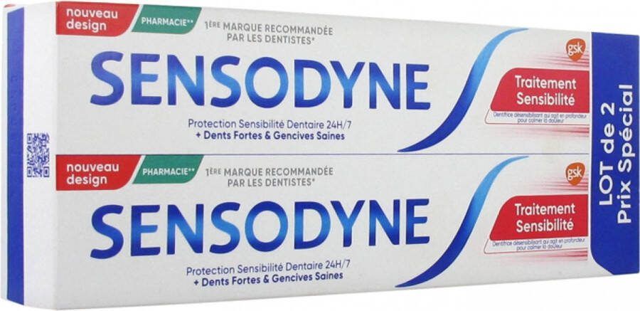 Sensodyne Sensitivity Treatment Set van 2 x 75 ml