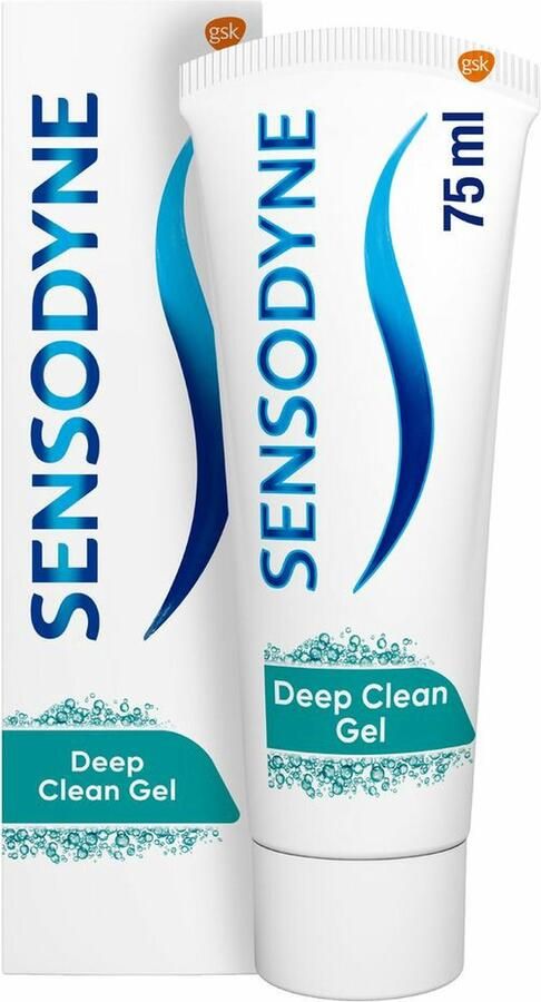 Sensodyne 6x Tandpasta Deep Clean Gel 75 ml