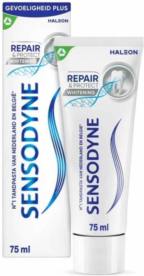 Sensodyne 6x Tandpasta Repair & Protect Whitening 75 ml