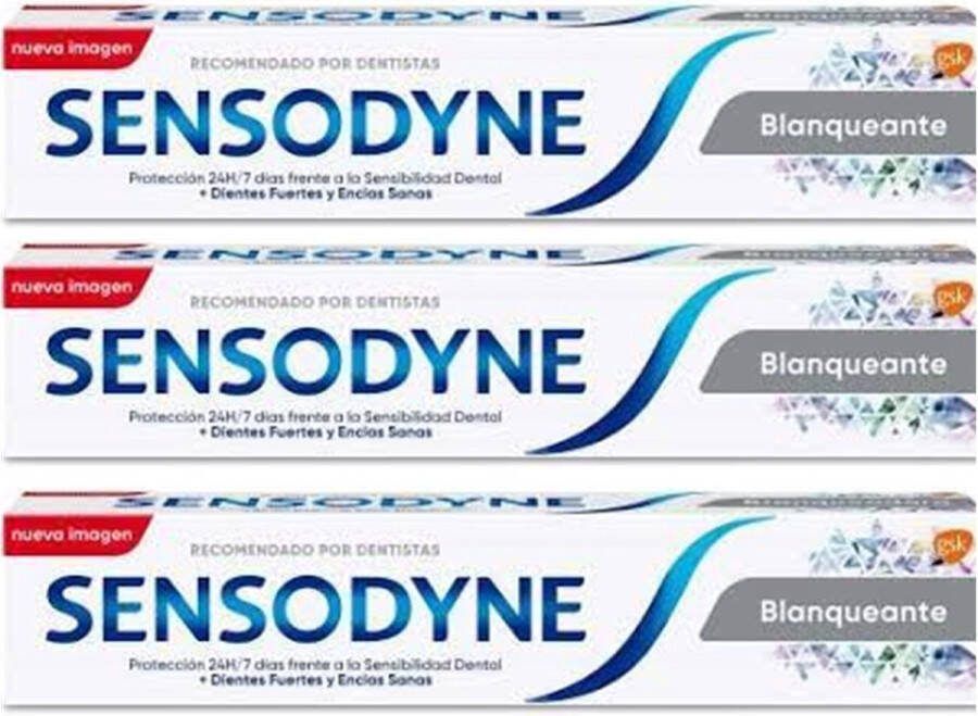 Sensodyne Tandpasa Whitening 3 x 75 ml