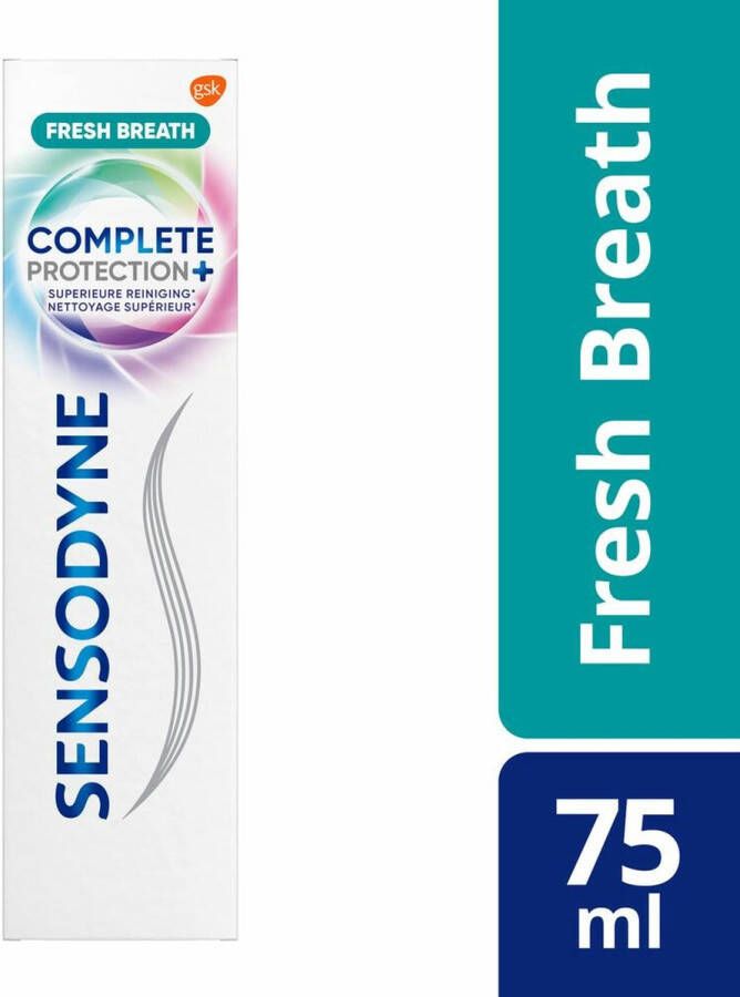 Sensodyne Complete Protection + Fresh Breath tandpasta 75 ml