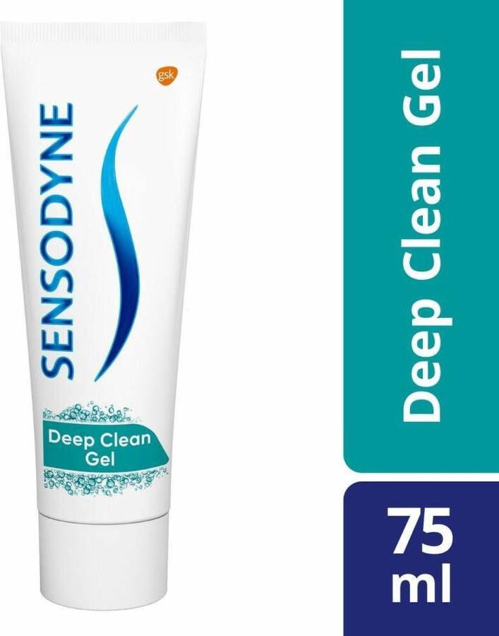 Sensodyne Tandpasta Deep Clean Gel 75 ml