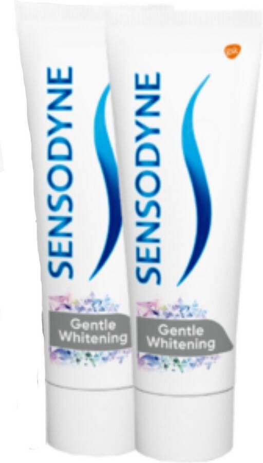 Sensodyne Tandpasta Gentle Whitening 2x 75ml Voordeelverpakking