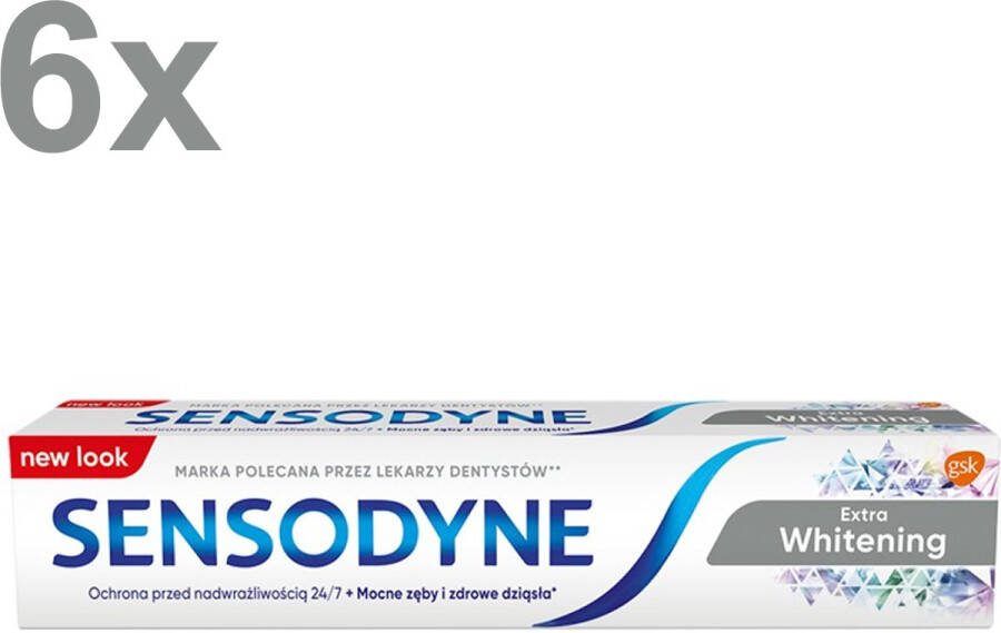 Sensodyne Tandpasta Gentle Whitening 6 x 75 ml