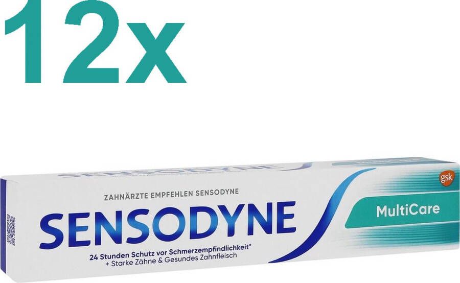 Sensodyne Tandpasta Multi Care Voordeelverpakking 12 x 75 ML