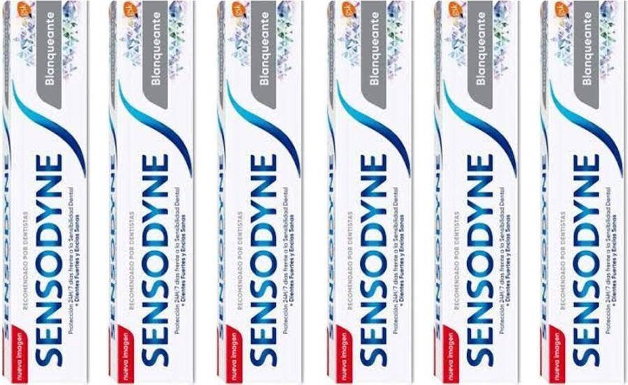 Sensodyne Tandpasta Whitening Voordeelverpakking 6 x 75 ml