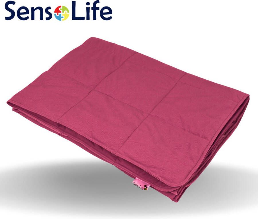 SensoLife Verzwaringsdeken DELUXE 6 kg 90 x 120 cm Velvet Weighted blanket