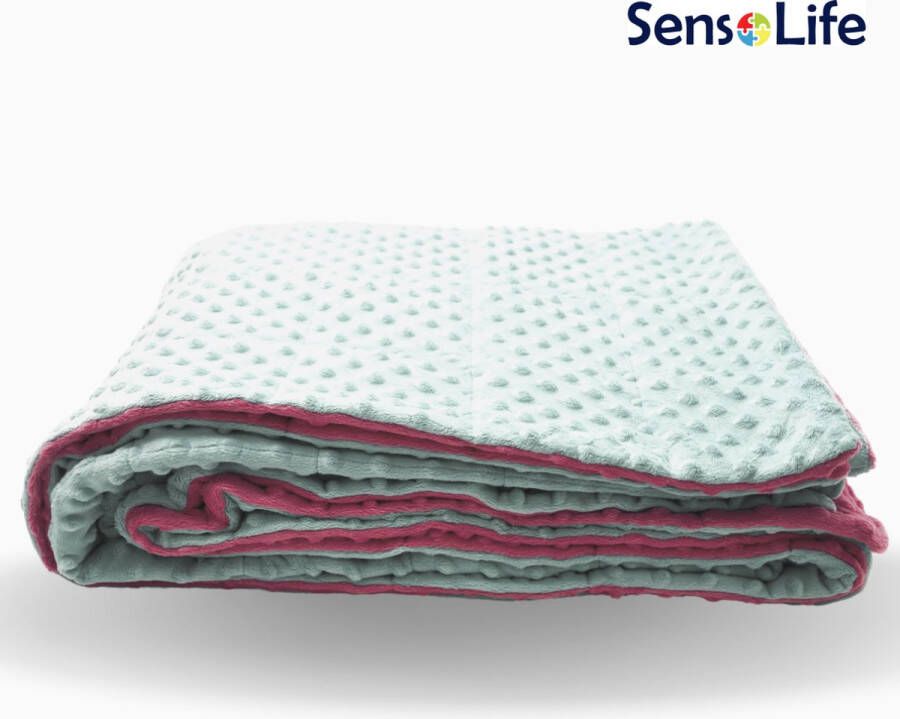 SensoLife Verzwaringsdeken voor kinderen 6 kg 135 x 200cm Minky Weighted blanket