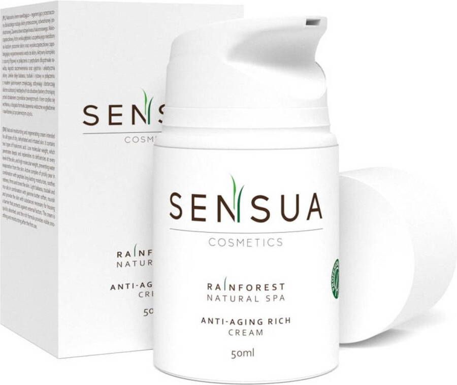 Sensua Anti-Aging Gezichtscreme Rimpelvermindering Rainforest Natural Spa 50ml