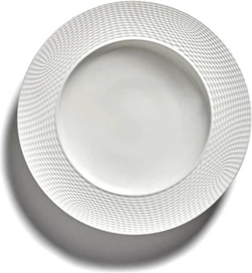 Serax Ann Van Hoey Nido diep bord D28cm bone china wit