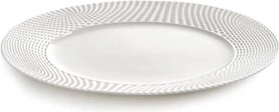 Serax Ann Van Hoey Nido plat bord D24cm bone china wit