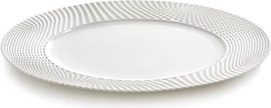 Serax Ann Van Hoey Nido plat bord D29cm bone china wit