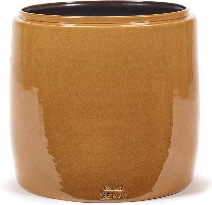 Serax Bloempot Honey-Geel D 30 cm H 30 cm Opening 26 cm