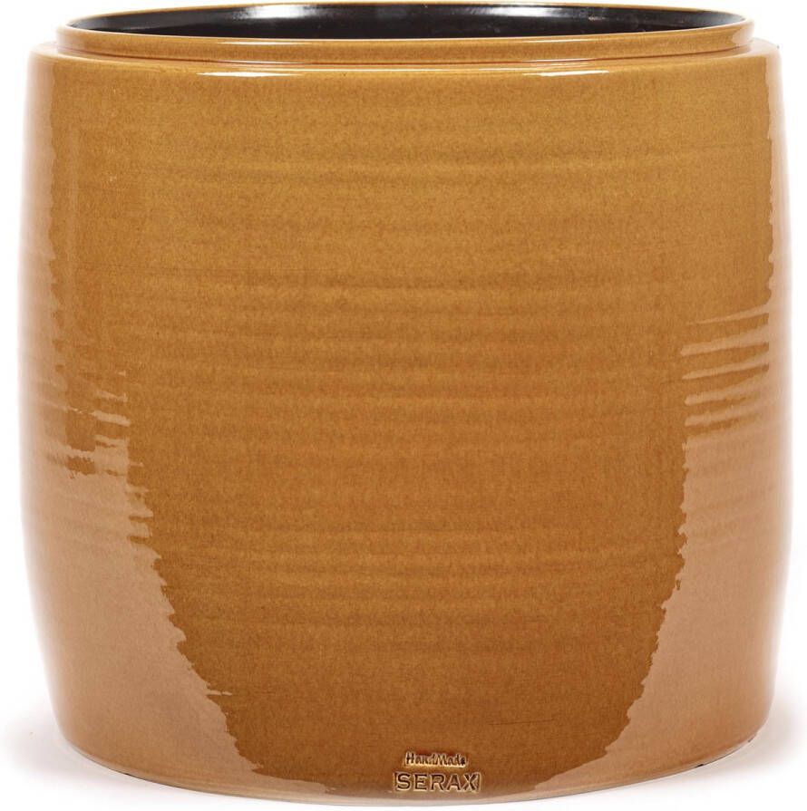 Serax Bloempot Honey-Geel D 38 cm H 38 cm