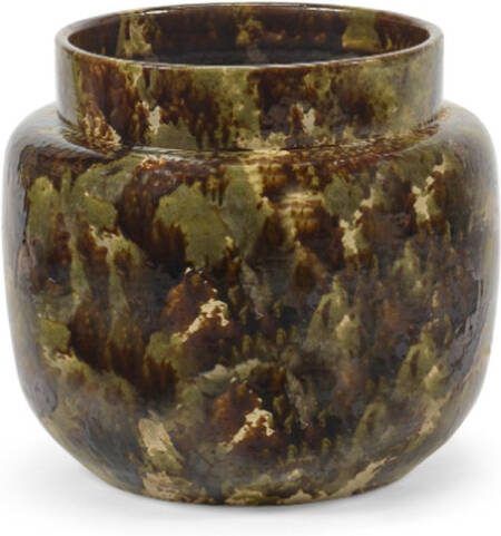Serax Bloempot Mystique Brown-Bruin D 32 cm H 28 cm Opening 23cm