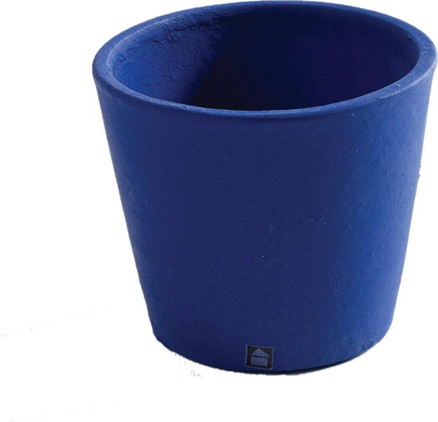 Serax Bloempot Sierpot Grijs Navy Blue D 13 cm H 11 cm Voordeelaanbod per 2 stuks