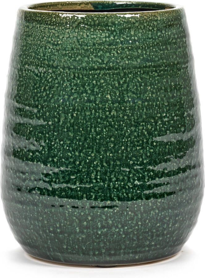 Serax Bloempot-Sierpot Groen D 19 5 cm H 23 cm