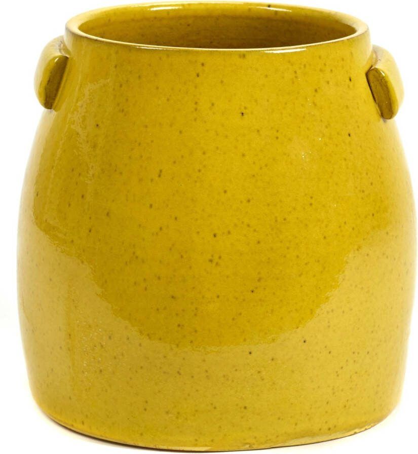 Serax Bloempot Tabor Geel D 25 cm H 24 cm Opening 24 5 cm