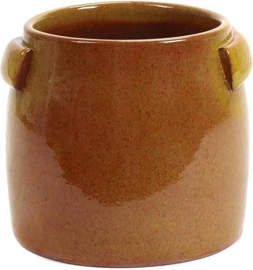Serax Bloempot Tabor Oranje D 22 cm H 19 cm