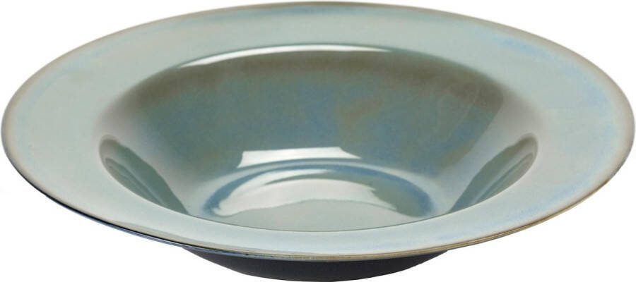 Serax Terres De Rêves pastabord (Diameter: 27 cm Hoogte: 5 cm Kleur: blauw)
