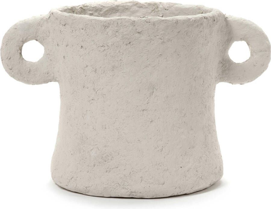 Serax " Marie Michielssen Earth Pot Papier Maché Beige "