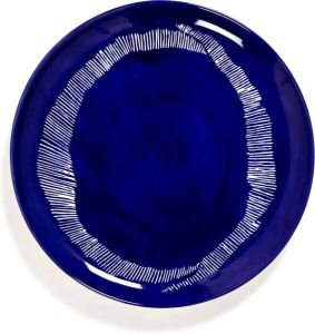 Serax Feast by Ottolenghi Bord L 26x26cm Lapis Lazuli Swirl-S