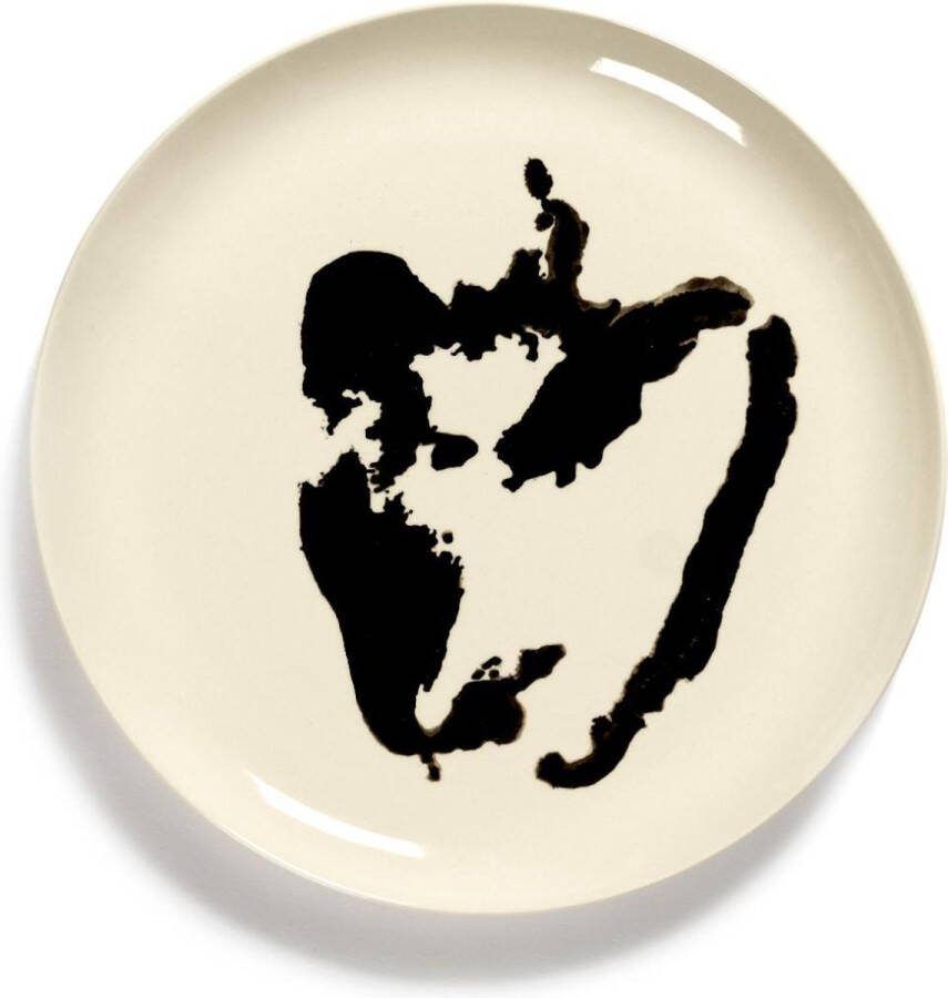 Serax Feast By Ottolenghi Dinerbord Ø26.5 White Pepper Black