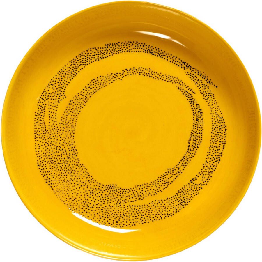 Serax Feast by Ottolenghi Bord hoog L 22x22cm Sunny Yellow Sw
