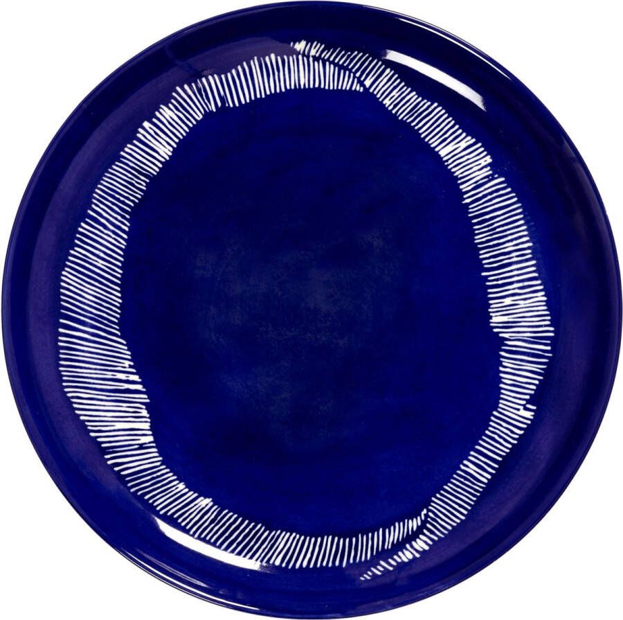 Serax Yotam Ottolenghi Feast bord M 22.5x2cm lapis lazuli swirl-stripes