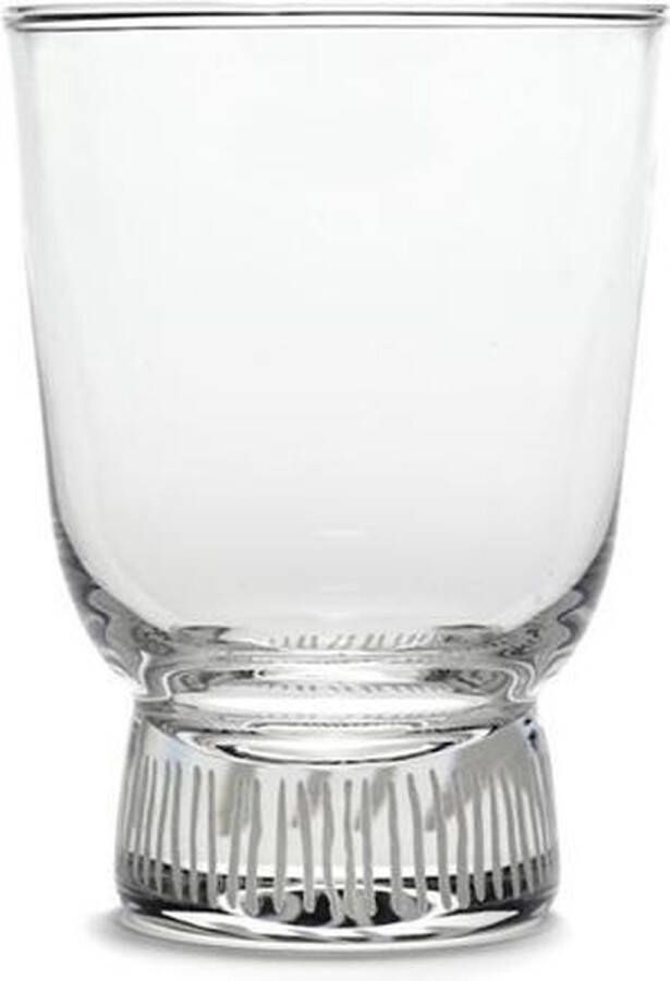 Serax Yotam Ottolenghi Feast glas 25cl stripes gezandstraald
