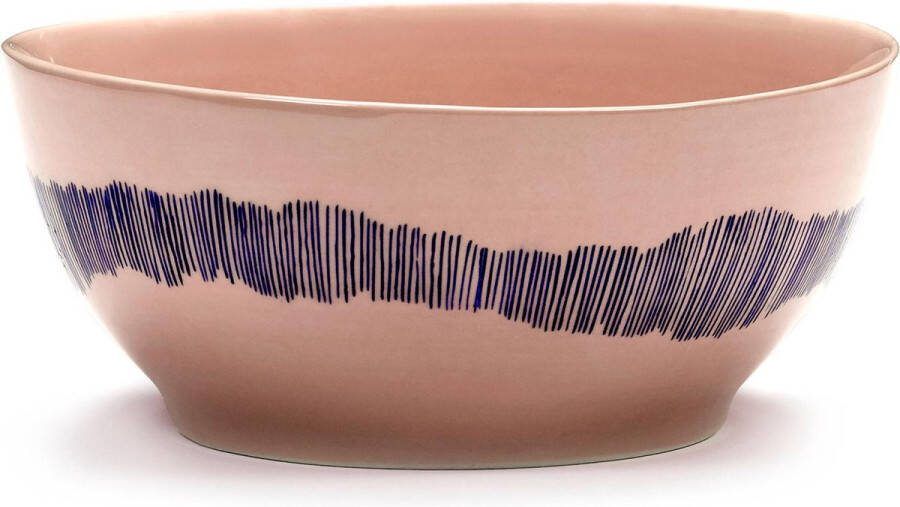 Serax Feast by Ottolenghi Kom S 15x15cm Deliciois Pink Swirl