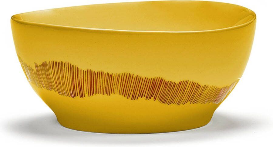 Serax Feast by Ottolenghi Kom S 16 cm Sunny Yellow Swirl B8921009G