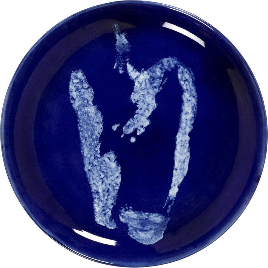 Serax Feast By Ottolenghi Ontbijtbord Ø19 Lapis Lazuli White
