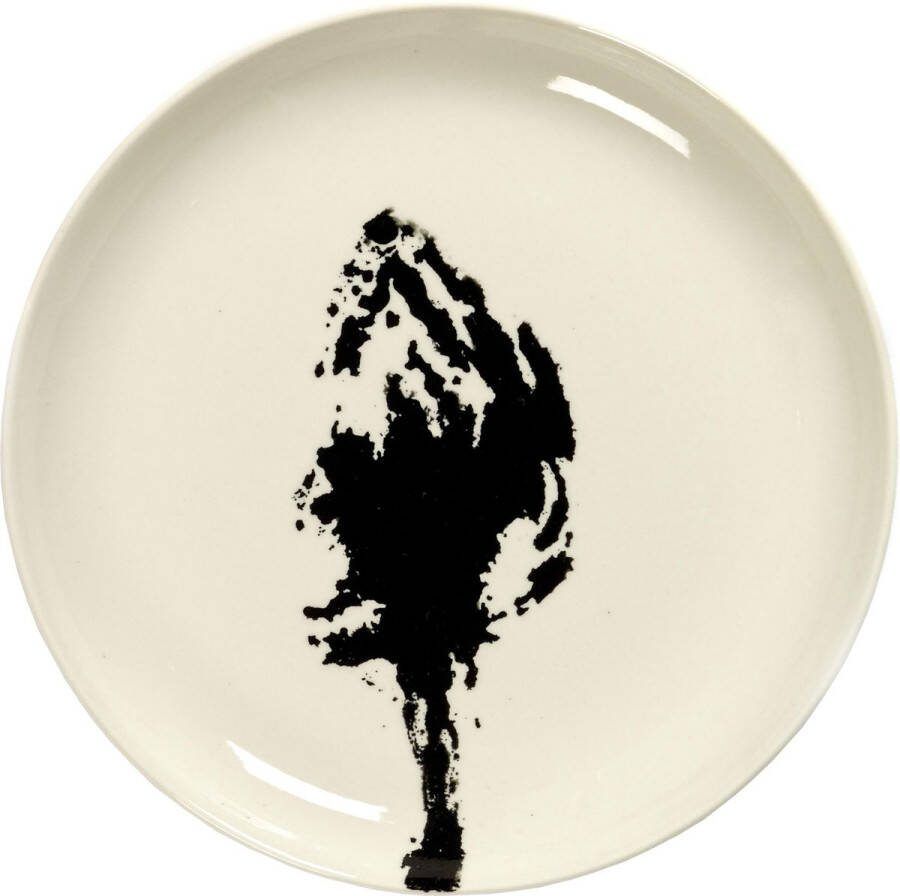 Serax Feast By Ottolenghi Ontbijtbord Ø19 White Artichoke Black