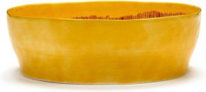 Serax Ottolenghi Feast Saladekom Ø 28 5 cm Sunny Yellow Swirl