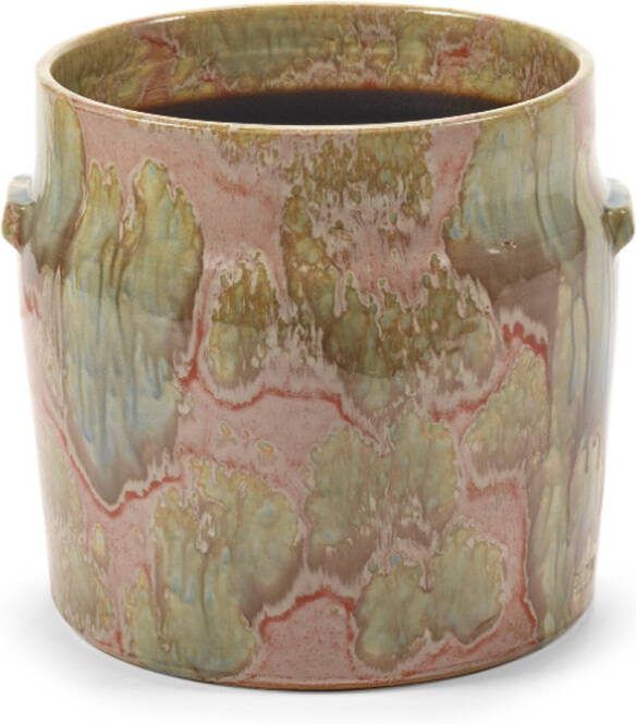 Serax Jars Pottery By Bloempot XL Beige Mystique D 35 cm H 33 cm Opening 28.5 cm