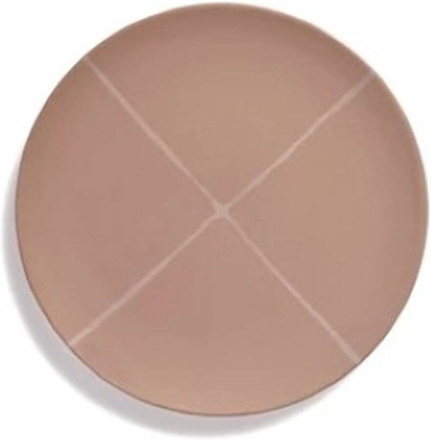 Serax Kelly Wearstler Zuma plat bord D28cm sienna