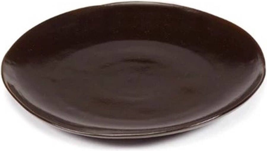 Serax Marie Michielssen La Mère plat bord D27cm ebony