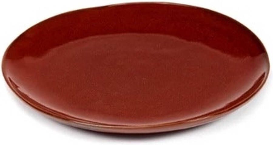 Serax Marie Michielssen La Mère plat bord D27cm venetian red