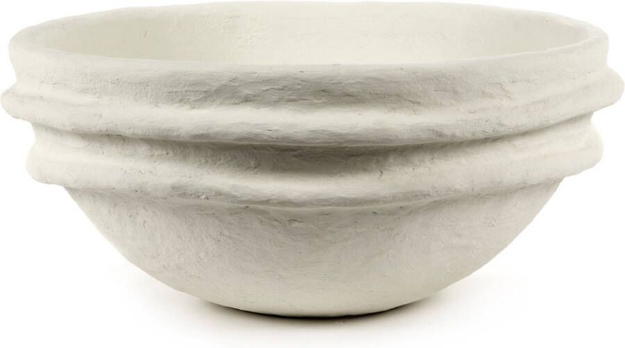 Serax Marie Michielssen Serax Schaal Earth papier mache offwhite