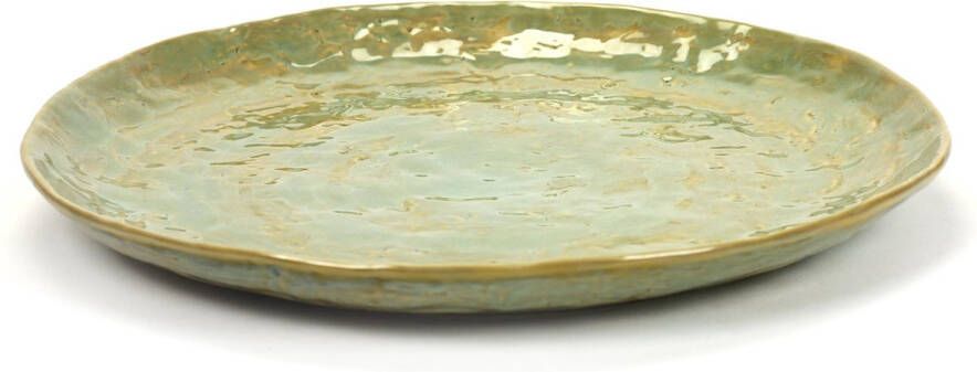 Serax Pascale Naessens Pure Dinerbord Rond Large zeegroen D28xH2.8