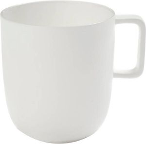 Serax Piet Boon Base theekop m oor D8 H9cm wit geglazuurd