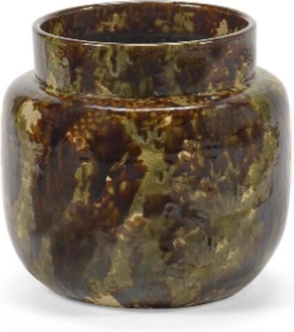 Serax Bloempot Mystique Brown-Bruin D 23 cm H 21 cm Opening 16 cm