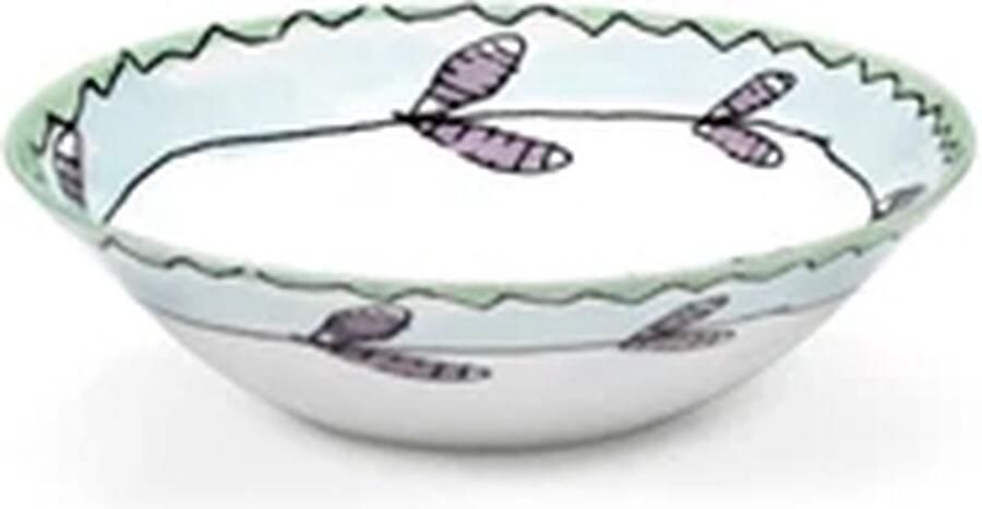 Serax Marni Midnight Flowers Blossom Milk bowl D18cm H5.5cm roze blauw