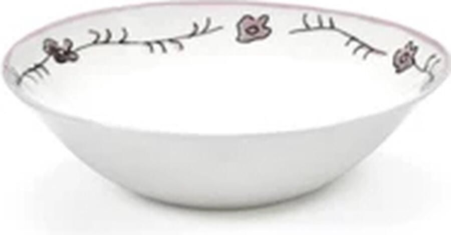 Serax Marni Midnight Flowers Dark Viola bowl D18cm H5.5cm roze