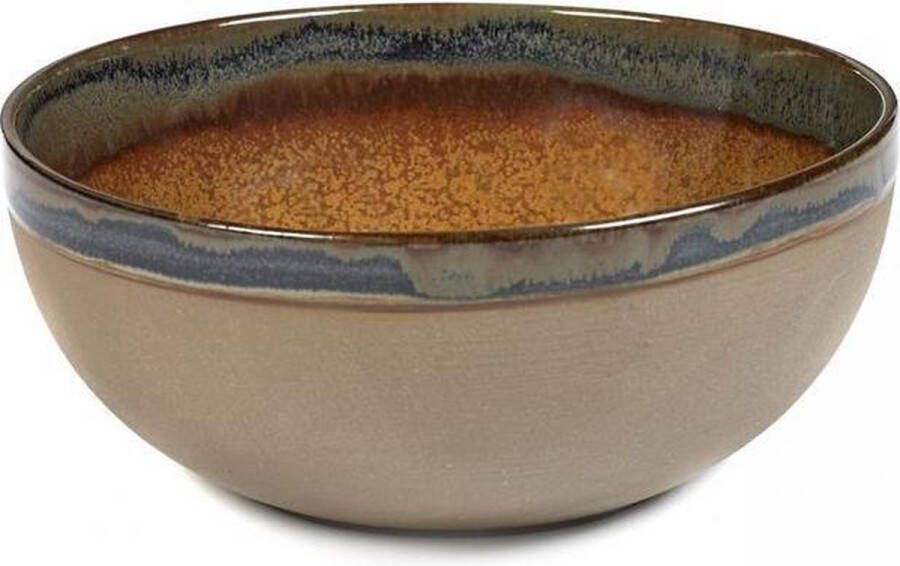SURFACE BY SERGIO HERMAN Serax Serveerkom L D23 5 H9 5 Rusty Brown
